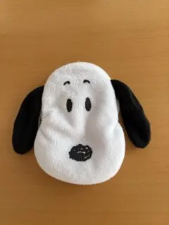 スヌーピー ふわふわフェイスポーチ