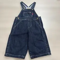 ミキハウス　デニム　オーバーオール　L 90-100