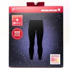 UNIQLO ヒートテック 超極暖 タイツ ブラック Mサイズ メンズ