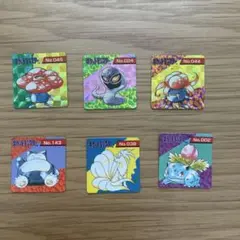 ポケモン　ポケットモンスター　ミニカード　6枚セット