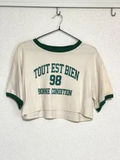 【WEGO】半袖 ロゴTシャツ