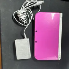 New Nintendo 3DS LL ピンク×ホワイト 本体 ACアダプター付