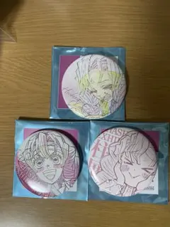 鬼滅の刃　柱展　エモーショナル缶バッジ　甘露寺蜜璃　セット