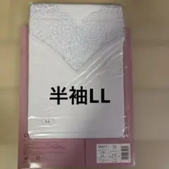 シャルレIA411 ニューインナー 半袖LL ライトグレー