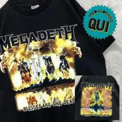 90' MEGADETHメガデス スラッシュメタルバンド ヴィンテージTシャツ