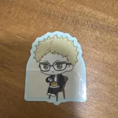 月島蛍　ダイカットステッカー