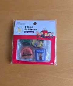 Vintage PEANUTS フレークシール8柄/32枚入り「バッジ」