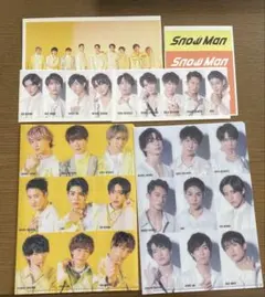 Snow Man HELLO HELLO 特典　クリアファイル・ステッカー