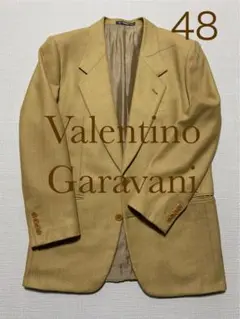 20 Valentino Garavani ヘリンボーンカシミアジャケット 48のサムネイル