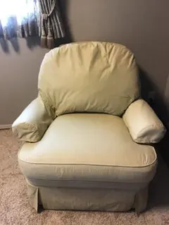 値下げしました】Ethan Allen クラシックベージュソファ 2025年最新