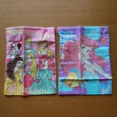 ディズニー プリンセス アリエル コップ袋 巾着