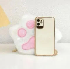 新品 猫 肉球 ポシェット ショルダーバッグ 地雷 量産型 お給仕バッグ