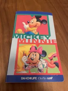 ディズニー ミッキー＆ミニー カードホルダー 第一生命　レトロ品