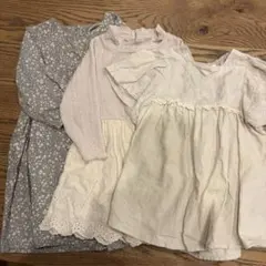 テータテート　長袖　ワンピース　半袖　チュニック　おまとめ　80のサムネイル