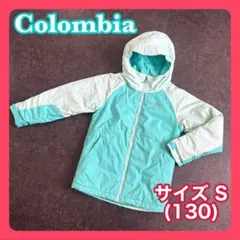 Columbia キッズ S 130 スノーウェア 防寒 アウター グリーン