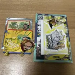 ヒロアカ　上鳴電気　うちわキーホルダー　アクリルフィギュア&チャーム