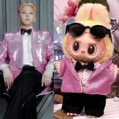 17cm G-DRAGON ジヨン labubu 着せ替え お洋服 1209