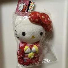 サンリオ　ハローキティ　着物　Hello Kitty Japan マスコット