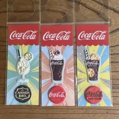 コカコーラ　ぷくぷく ステッカー 3種セット