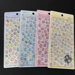 【正規品】ボンボンドロップシール ミニ しずくちゃん 4種×2セット