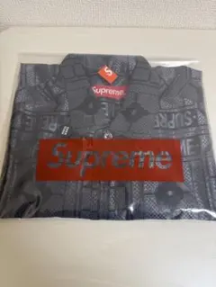 Supreme Tray Jacquard S/S Shirt "Black"のサムネイル