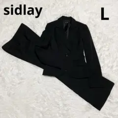 パンツ スーツ セットアップ L 黒 ビジネス フォーマル リクルート 卒業式