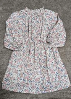 花柄　ワンピース　サイズ90
