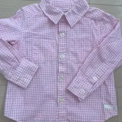 RODEO CROWNS キッズ長袖チェックシャツM 105〜115㌢