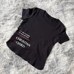 クリスチャンオジャールM50周年限定ロゴTシャツ黒ブラック通勤フランスブランドのサムネイル
