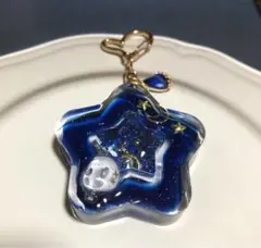 星空とシマエナガチャーム⭐︎シャカシャカシェイカー