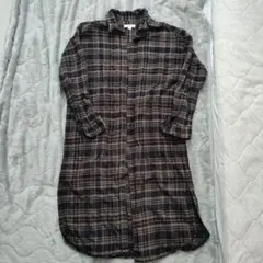 niko and ... シャツワンピース 長袖 チェック柄 サイズ3 Lサイズ
