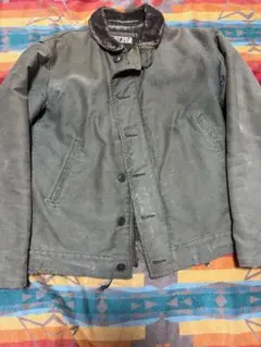 【実物】ステンシルアリ　N-1 デッキジャケット　40s