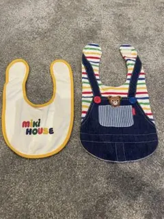 MIKI HOUSE スタイ 2枚セット