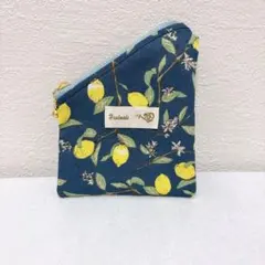 P675 ポケットティッシュポーチ レモン ☆ハンドメイド☆ - メルカリ