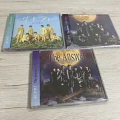 なにわ男子　The Answer/サチアレ　CD 3形態セット