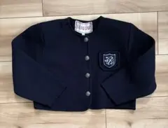 familiar ファミリア エンブレム刺繍ノーカラージャケット110フォーマル