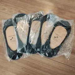 黒のファッションソックス 5足セット