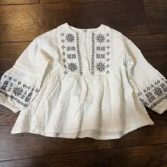 100㎝　刺繍ブラウス　チェニック　BREEZE