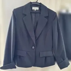 黒のジャケット・スカート、ワンピースセット　15号