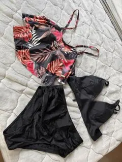 フラワープリント セパレート水着