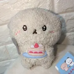 新品　サンエックス　San-X　いしよわちゃん　ぬいぐるみ　ケーキ　お誕生日