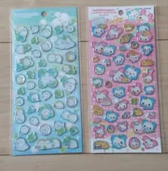 正規品☆キャンディグリッターステッカー 2枚セット カミオジャパン シール