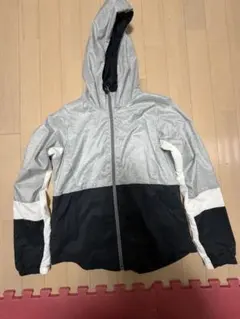 アクティブジャケット フード付き グレー/ブラック
