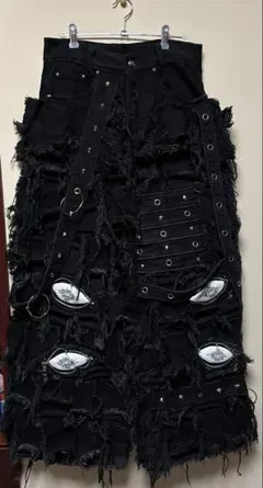 【UNIZ】BLACK MONSTER PANTS サイズ0