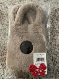 Starbucks ホリデー　ボトルショルダーバッグ　ファーベージュ