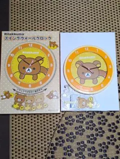 リラックマ 壁掛け時計 スイングウォールクロック - メルカリ
