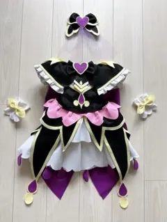 名探偵プリキュア　キュアアルカナ・シャドウ風コスチューム　なりきり