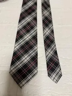 スーツセレクト　チェック柄ネクタイ