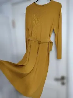 新品並美品✦MilaOwen　ミラオーウェン　リブニットロングワンピース　S