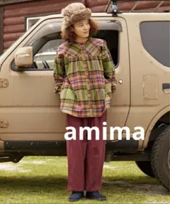 【チャイハネ】amima 南インド綿チェック柄シャツ マドラスチェック